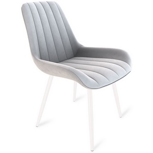 Изображение товара Стул серое облако/белый муар Sheffilton SHT-ST37/S95-1 2779297803