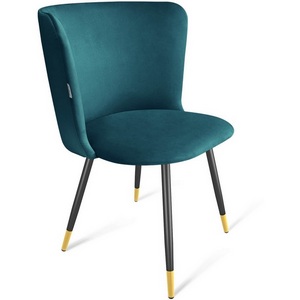 Изображение товара Стул Sheffilton SHT-ST36/S95-1 альпийский бирюзовый/черный муар/золото 3359669004