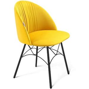 Изображение товара Стул имперский жёлтый/чёрный муар Sheffilton SHT-ST35-1/S107 3579234501