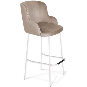Изображение товара Стул барный Sheffilton SHT-ST39/S29 латте/белый муар