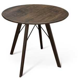 Изображение товара Стол SHT-TU9/80 МДФ палисандр венге/палисандр Sheffilton SHT-TU9 3864876301 (круглая столешница, 4 ножки)