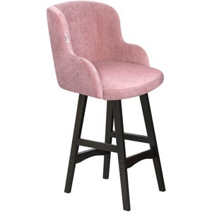 Изображение товара Стул полубарный Sheffilton SHT-ST39/S65-1 пыльная роза/венге