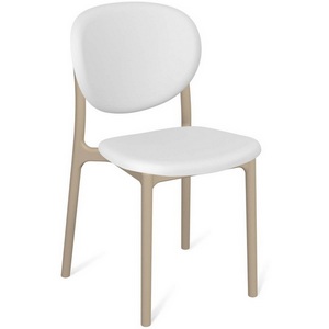 Изображение товара Стул Sheffilton SHT-S180 белый/капучино 4179116605
