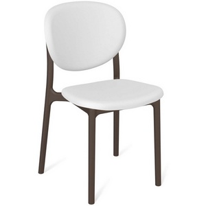 Изображение товара Стул Sheffilton SHT-S180 белый/коричневый 4179116607