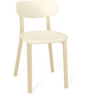 Изображение товара Стул для кухни на 4 ножках бежевый/бежевый Sheffilton SHT-S85-2 4180652602