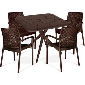 Изображение товара Обеденная группа Sheffilton SHT-DS140 коричневый