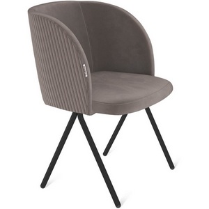 Изображение товара Стул Sheffilton SHT-ST33-4/S186 кофе мокко/вельвет/черный муар 4806888702