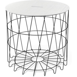 Изображение товара Столик журнальный Sheffilton SHT-CT41 сандал/черный муар (круглая столешница)