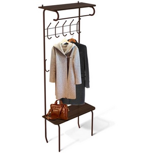 Изображение товара Вешалка коричневый муар/венге Sheffilton SHT-HW1 5470527302