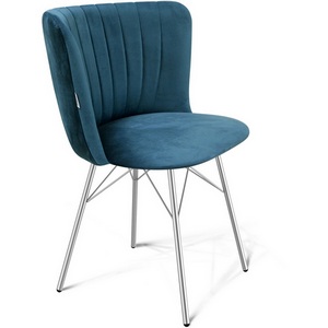 Изображение товара Стул SHT-ST36-1/S64 тихий океан/хром лак от фабрики Sheffilton