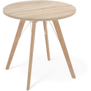 Изображение товара Стол Sheffilton SHT-TU9/TT 80 ЛДСП прозрачный лак/дуб сонома 5632634802