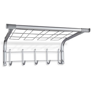 Изображение товара Вешалка хром лак/серый Sheffilton SHT-WH7 6077924401