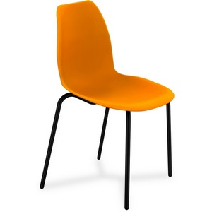 Изображение товара Стул оранжевый/черный муар Sheffilton SHT-ST29/S130 6102655408