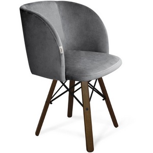 Изображение товара Стул Sheffilton SHT-ST33/S70 угольно-серый/темный орех/черный 6681366803