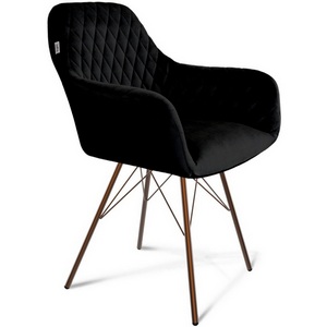 Изображение товара Стул Sheffilton SHT-ST38/S37 ночное затмение/медный металлик