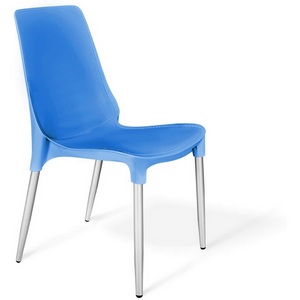 Изображение товара Стул Sheffilton SHT-S75-1 небесно-синий/хром лак