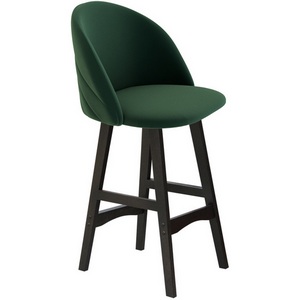 Изображение товара Стул полубарный SHT-ST35-2/S65-1 лиственно-зеленый/венге от фабрики Sheffilton
