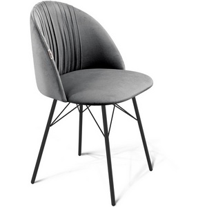 Изображение товара Стул угольно-серый/черный муар Sheffilton SHT-ST35-1/S64 6823423403