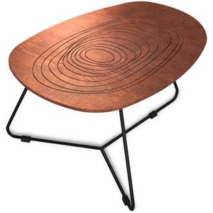 Изображение товара Столик журнальный Sheffilton SHT-CT52-3 кариф/черный муар