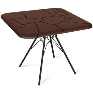 Изображение товара Стол SHT-TU34-P/TT30 83/83 черный муар/коричневый Sheffilton (квадратная столешница, 4 ножки) Изображение товара Стол SHT-TU34-P/TT30 83/83 черный муар/коричневый Sheffilton (квадратная столешница, 4 ножки)