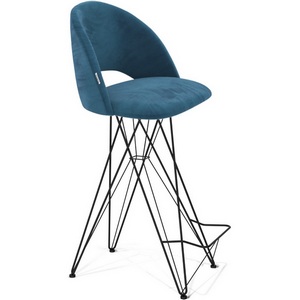 Изображение товара Стул барный Sheffilton SHT-ST34/S66 тихий океан/черный муар