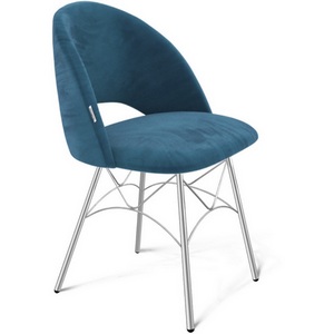 Изображение товара Стул Sheffilton SHT-ST34/S107 тихий океан/хром лак