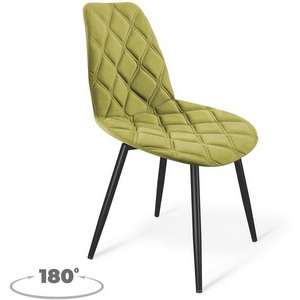 Изображение товара Стул Sheffilton SHT-ST29-C20/S950-VP Фисташковый/черный муар 7758784301