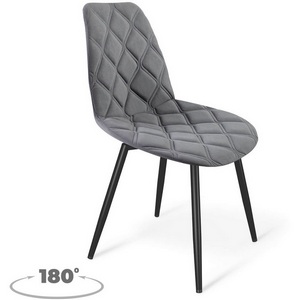 Изображение товара Стул Sheffilton SHT-ST29-С20/S950-VP стальной серый/черный муар 7758784302