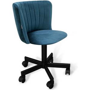Изображение товара Стул подъемно-поворотный Sheffilton SHT-ST36-1/S120M тихий океан/черный муар