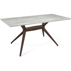 Изображение товара Стол Sheffilton SHT-TU30-2/TT 120/80 МДФ коричневый/бетон светлый 8158341102