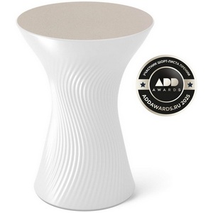 Изображение товара Столик журнальный Sheffilton SHT ТАМ-ТАМ белый перламутр 8212706802