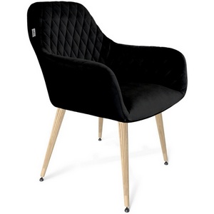 Изображение товара Стул Sheffilton SHT-ST38/S95-WH-1 ночное затмение/прозрачный лак/черный муар 8685712201