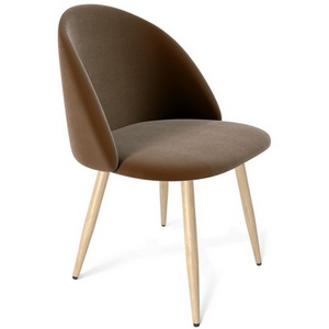 Изображение товара Стул Sheffilton SHT-ST35/S95-W кофейный ликер/прозрачный лак/черный муар 8756417901