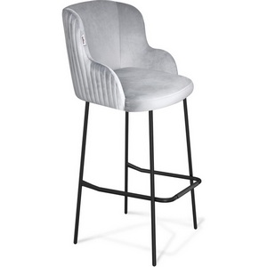 Изображение товара Стул барный Sheffilton SHT-ST39-1/S29 серое облако/черный муар от фабрики Sheffilton
