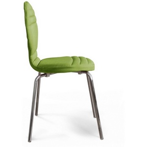 Изображение товара Стул SHT-S11 мягкий зеленое яблоко/хром от фабрики Sheffilton