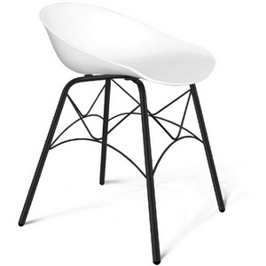 Изображение товара Стул белый/черный муар Sheffilton SHT-ST19/S107 8896568701