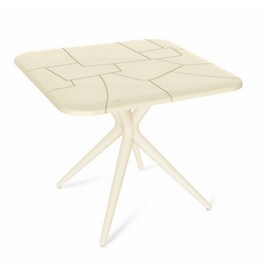 Изображение товара Стол SHT-TU30/TT30 83/83 бежевый/бежевый Sheffilton SHT-TU30 8932423202 (квадратная столешница, 4 ножки)