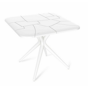 Изображение товара Стол квадратный с нагрузкой 50 кг SHT-TU30/TT30 83/83 белый/белый Sheffilton SHT-TU30 8932423204 (4 ножки)