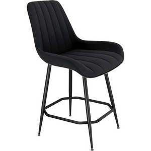 Изображение товара Стул полубарный Sheffilton SHT-ST37/S148-1 ночное затмение/черный муар 8980215202