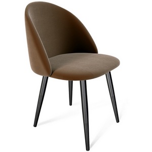 Изображение товара Стул кофейный ликер/черный муар Sheffilton SHT-ST35/S95 9247345101