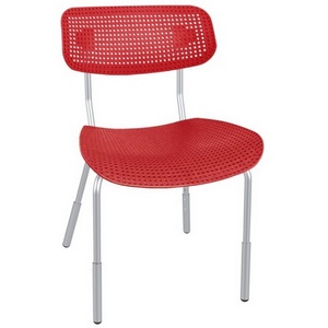 Изображение товара Стул Sheffilton SHT-S85PB-1 красный/красный/хром лак 9324763807