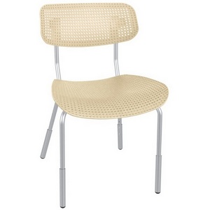 Изображение товара Стул Sheffilton SHT-S85PB-1 бежевый/бежевый/хром лак 9324763810