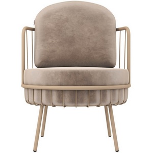 Изображение товара Кресло Sheffilton SHT-AMS123 латте/кофейный 9376647103