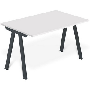 Изображение товара Стол Sheffilton SHT-TU92/TT 120/80 ЛДСП Антрацит/белый шагрень 9920374301