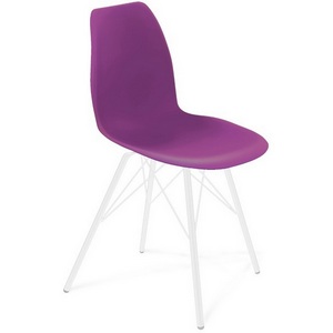 Изображение товара Стул Sheffilton SHT-ST29/S37 фиолетовый/белый муар 9920885003