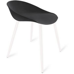 Изображение товара Стул черный/белый муар Sheffilton SHT-ST19/S95-1 9932480004