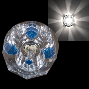 Изображение товара Точечный светильник круглый Sneha 7091/H G9 CR+BL