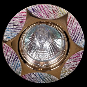 Изображение товара Точечный светильник круглый Sneha 2591/D MR16 GD