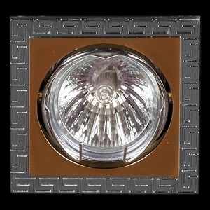 Изображение товара Точечный светильник Sneha 4015/E1 MR16 SG+CR