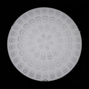 Изображение товара Настенно-потолочный светильник Sneha Павлин-2 мат (300) НПБ 01-2х60-001